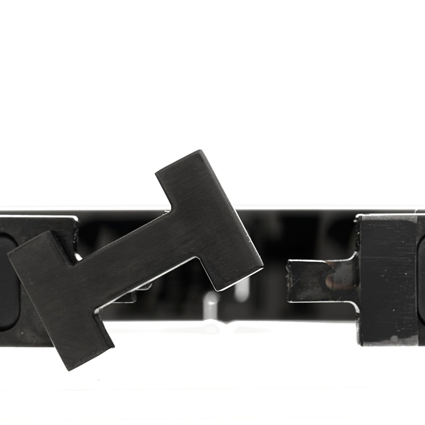 Matte Enamel Narrow Clic Clac HH Bracelet T3 So Black