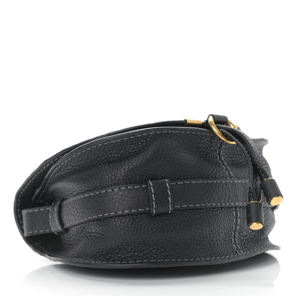 Chloe Calfskin Mini Marcie Round Crossbody Bag Black 3 of 9