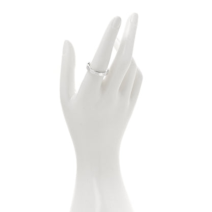 Gucci Sterling Silver Signature GG Narrow Band Ring 58 8.25 2 of 6