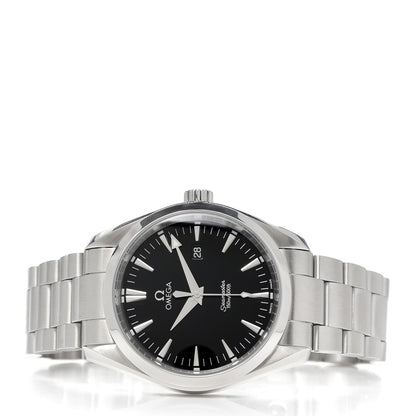 Omega Stainless Steel 39mm Seamaster Aqua Terra Quartz Watch Black 2517.50 2 of 5