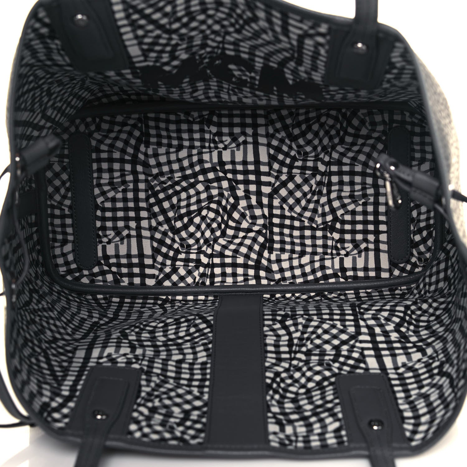 MCM Visetos Medium Liz Reversible Shopper Tote Grey 5 of 21