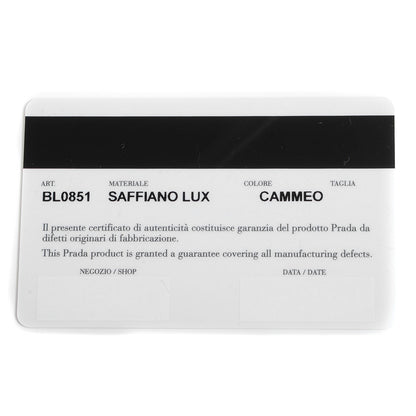 Prada Saffiano Lux Mini Promenade Tote Cammeo 4 of 12