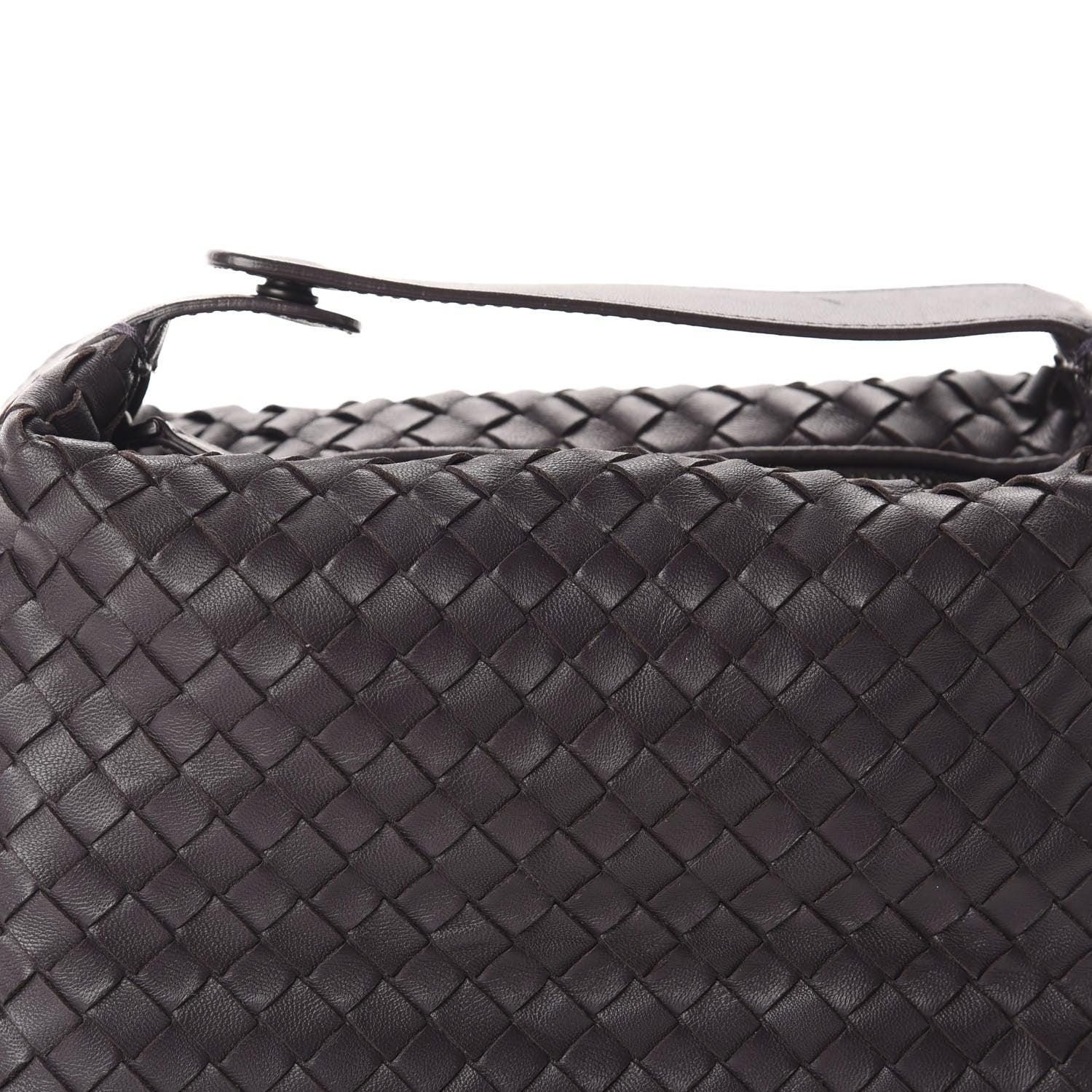 Bottega Veneta Nappa Intrecciato Large Cosmetic Case Ebano 13 of 13