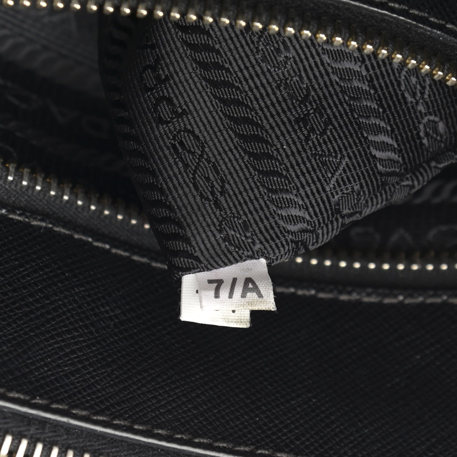 Prada Saffiano Small Galleria Double Zip Tote Black 7 of 17