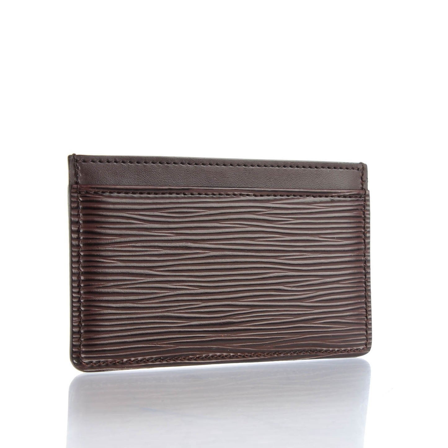 Epi Card Holder Moka