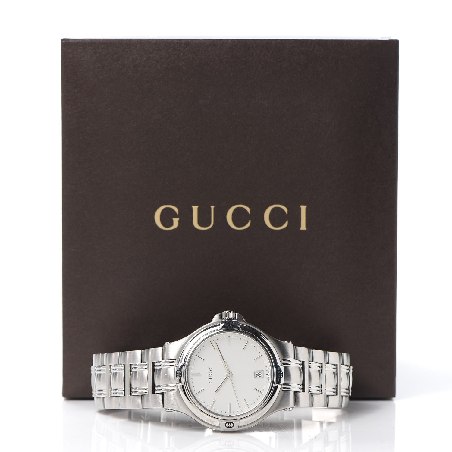 Gucci Stainless Steel 35mm 9040M Quartz Watch 6 of 6