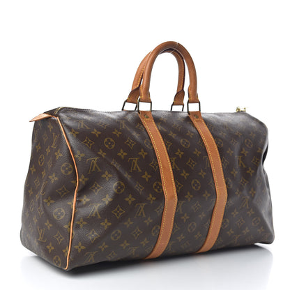 Louis Vuitton Monogram Keepall 45 3 of 15