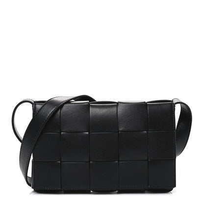 Bottega Veneta Nappa Maxi Intreccio Cassette Bag Black Avocado 1 of 11