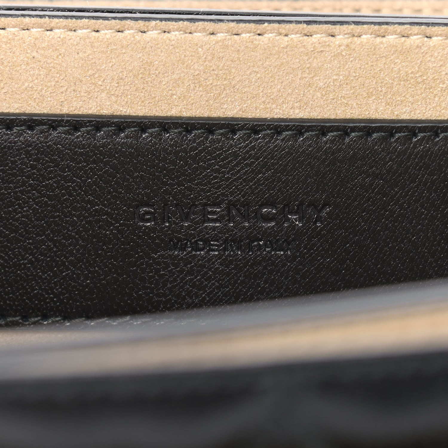 Givenchy Goatskin Quilted Small GV3 Shoulder Bag Black 6 of 12