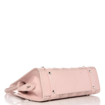 Christian Dior Calfskin Cannage Perforated East West Lady Dior Pink 4 of 11
