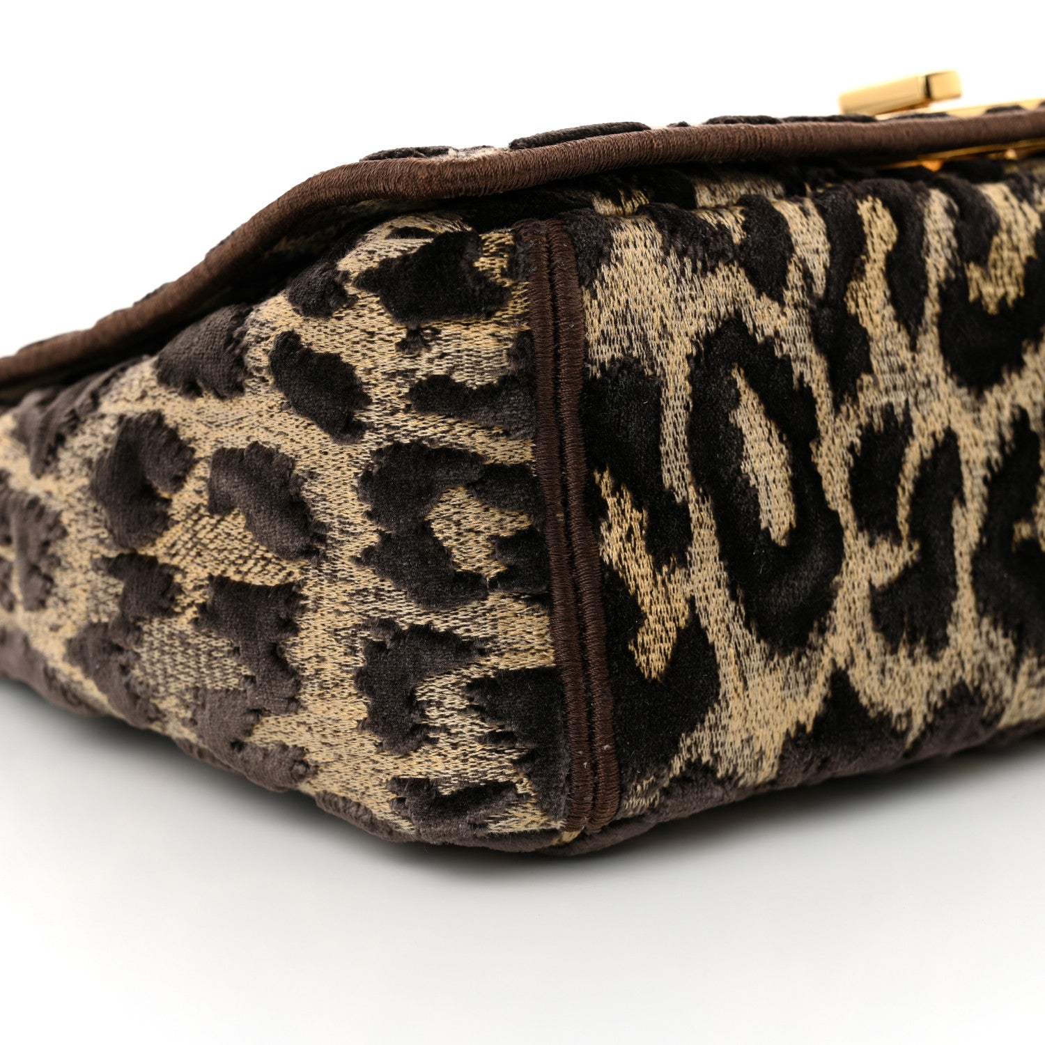 Christian Dior Velvet Mizza Embroidered Medium Caro Bag Beige 8 of 9