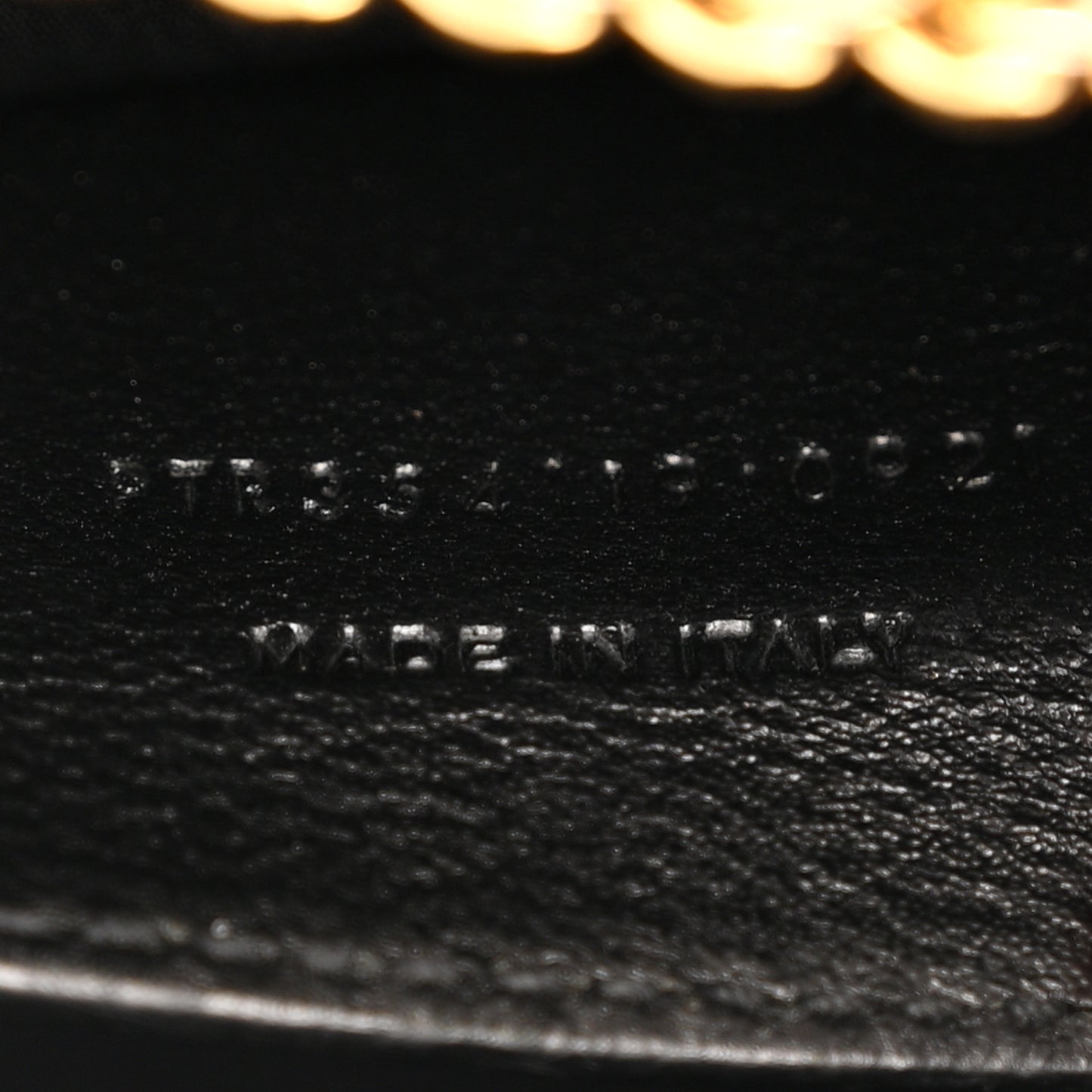 Calfskin Crocodile Embossed Medium Classic Monogram Kate Tassel Satchel Black