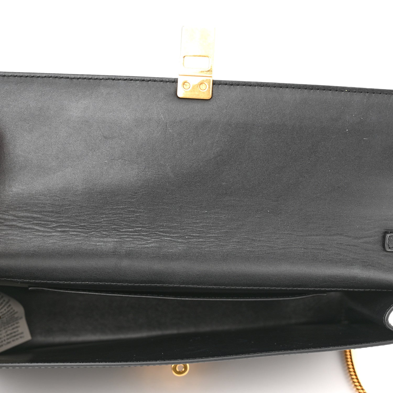 Versace Nappa Medusa Chain Clutch Black 5 of 10