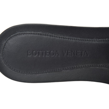 Bottega Veneta Nappa Matelasse Padded Flat Sandals 37.5 Black 8 of 10
