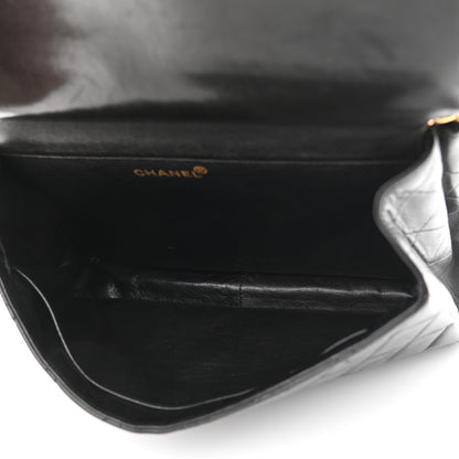 Chanel Lambskin Quilted Jumbo Double Sided Flap Black 5 of 12