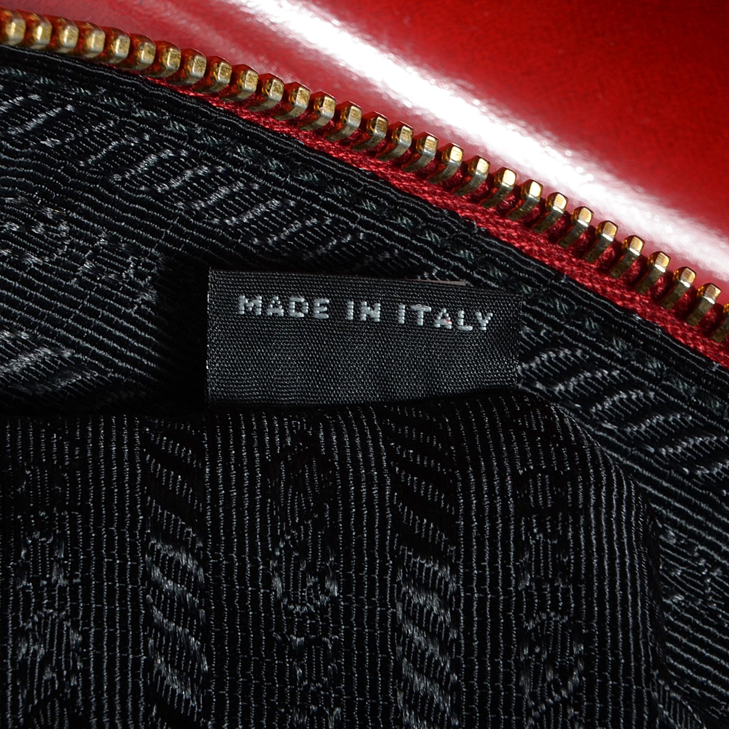 Prada Spazzolato Calfskin Top Handle Tote Scarlatto Fume 8 of 11