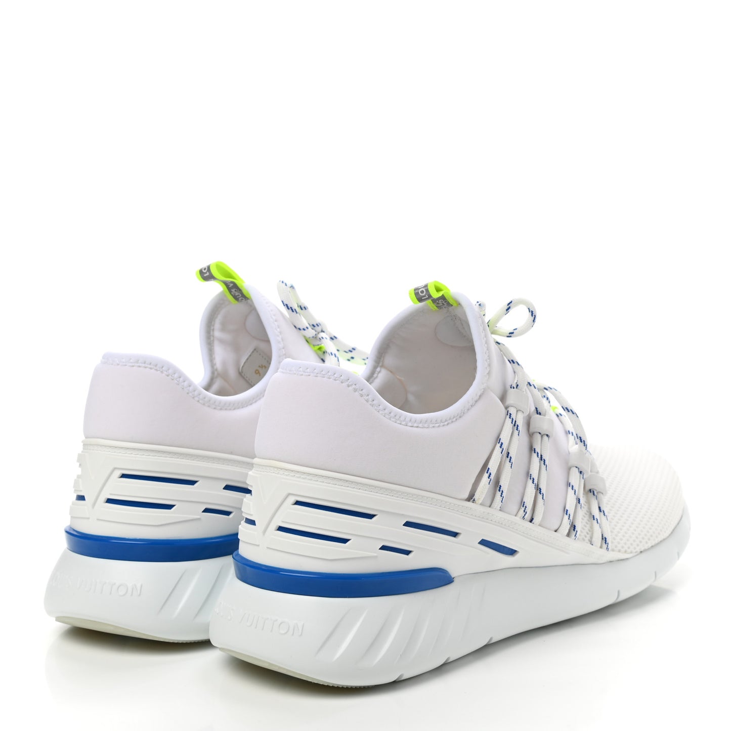Neoprene Mesh Rubber Fastlane Low Sneaker 9.5 White