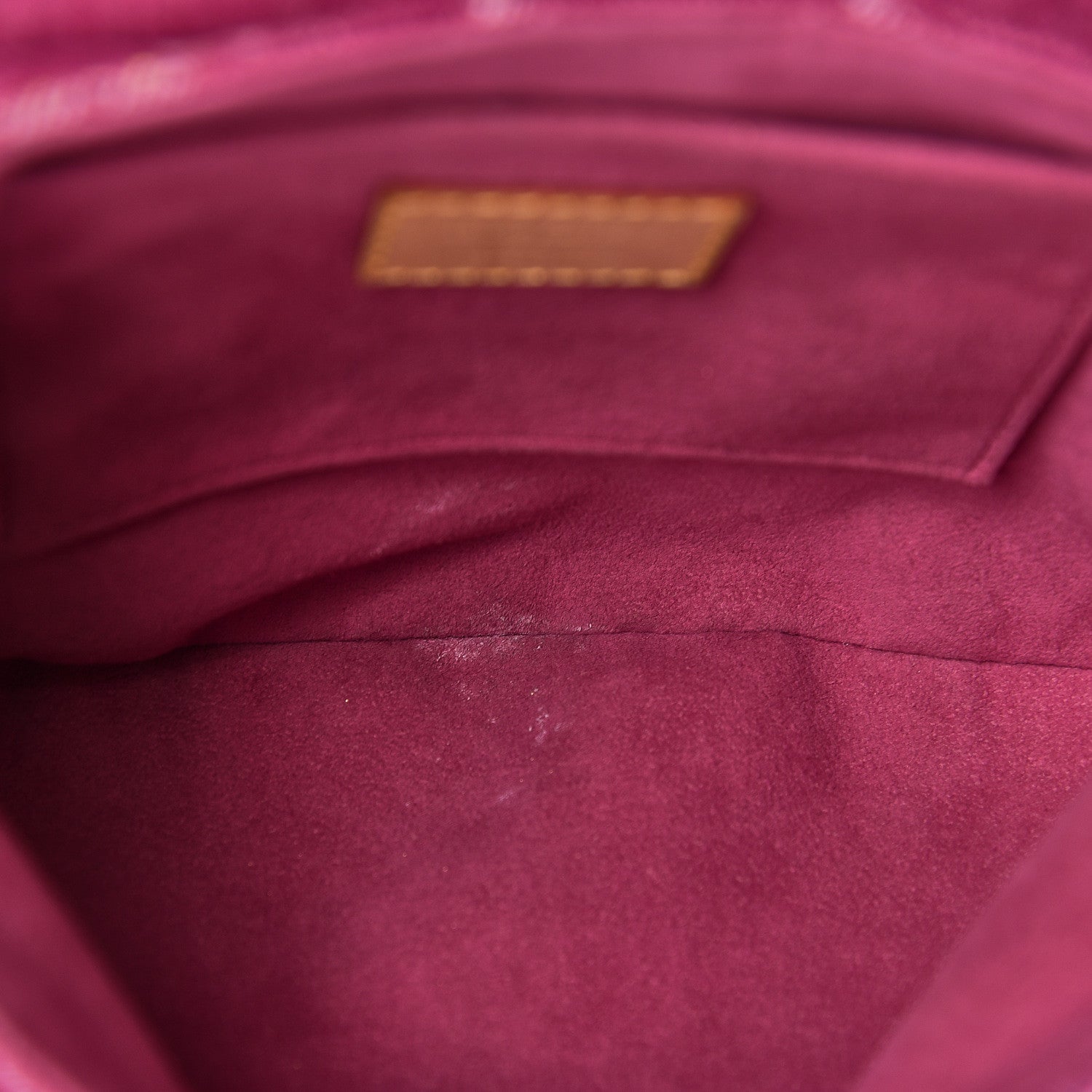 Louis Vuitton Monogram Denim Mini Pleaty Fuchsia 7 of 12