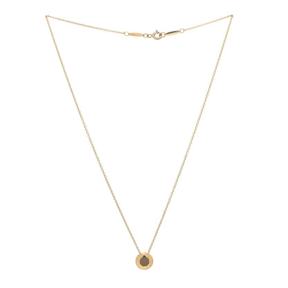 Tiffany 18K Yellow Gold Elsa Peretti Two Carat Faceted Pendant Necklace 2 of 6