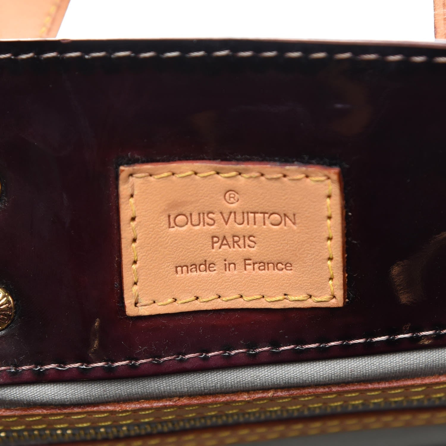 Louis Vuitton Vernis Reade PM Amarante 6 of 8