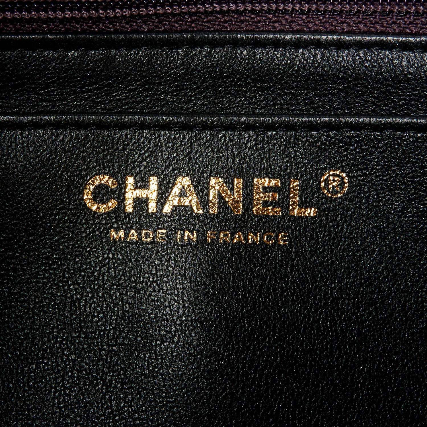 Chanel Iridescent Lambskin Quilted Mini Rectangular Flap Dark Purple 7 of 11