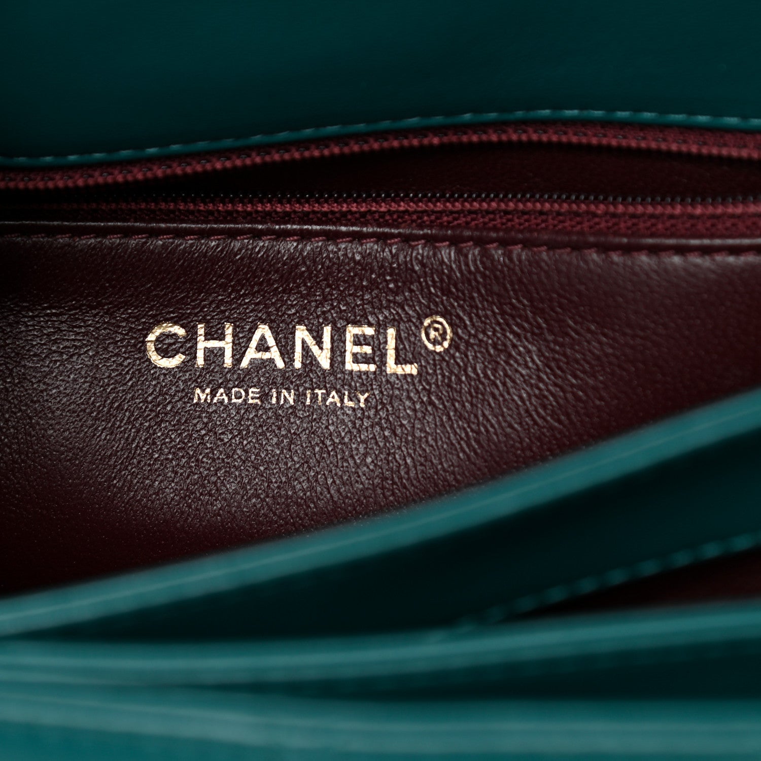 Chanel Lambskin Quilted Small Trendy CC Flap Dual Handle Bag Green 6 of 14