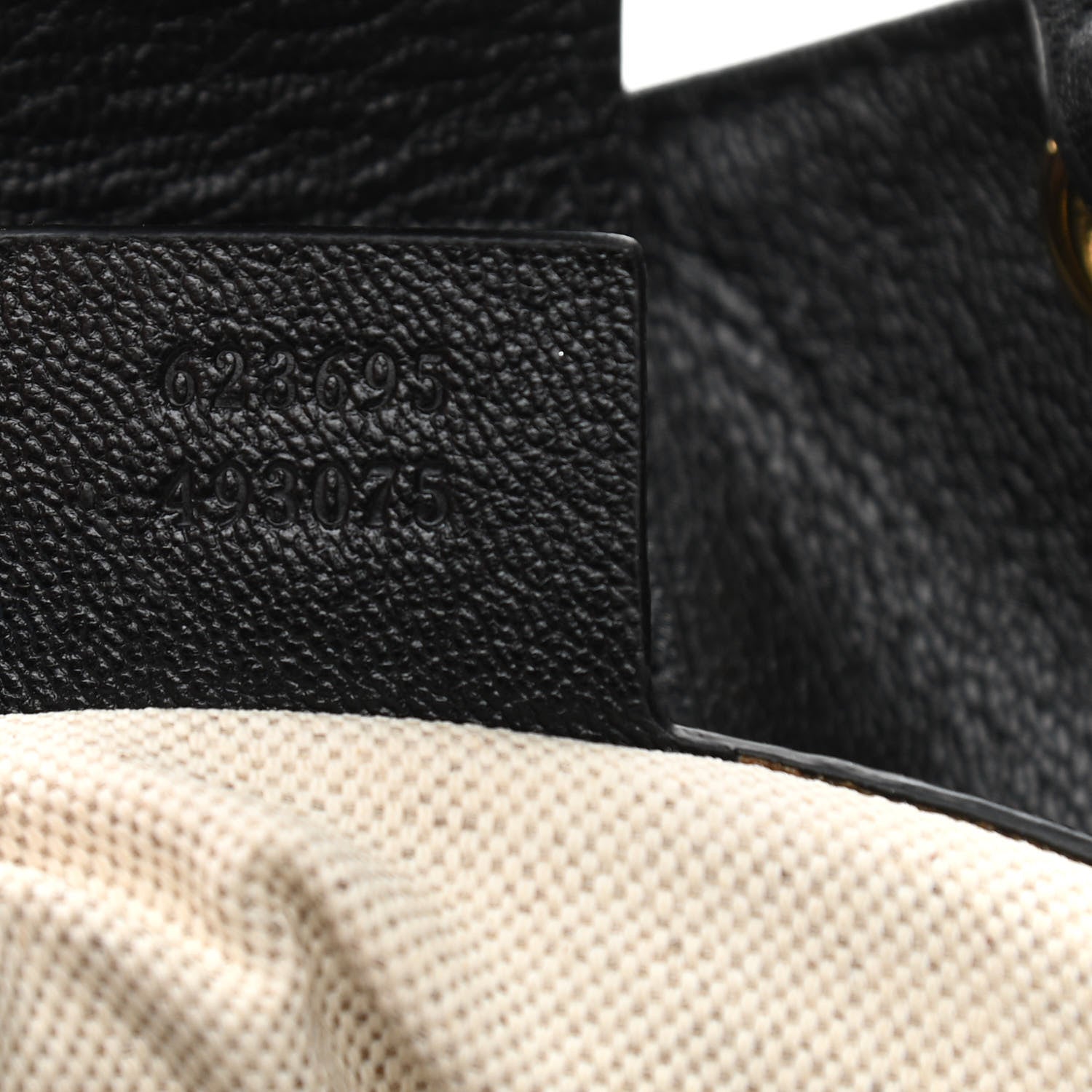 Gucci Calfskin Large Horsebit 1955 Tote Bag Black 7 of 10