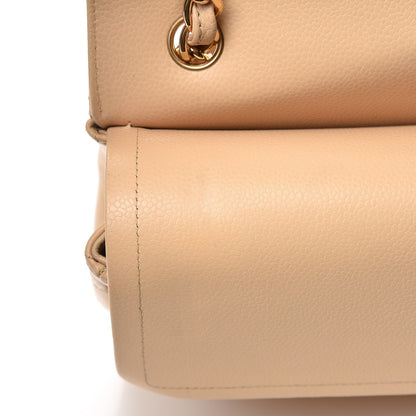 Chanel Caviar Quilted Jumbo Double Flap Beige Clair 9 of 14