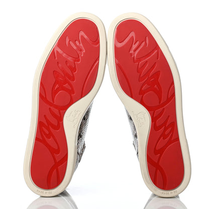 Christian Louboutin Glitter Ever Gondoliere Orlato Flat Sneaker 41.5 Roccia 5 of 10