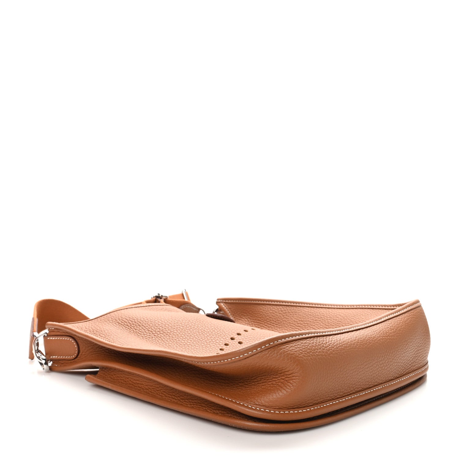 Hermes Taurillon Clemence EVELYNE III PM Gold 4 of 11