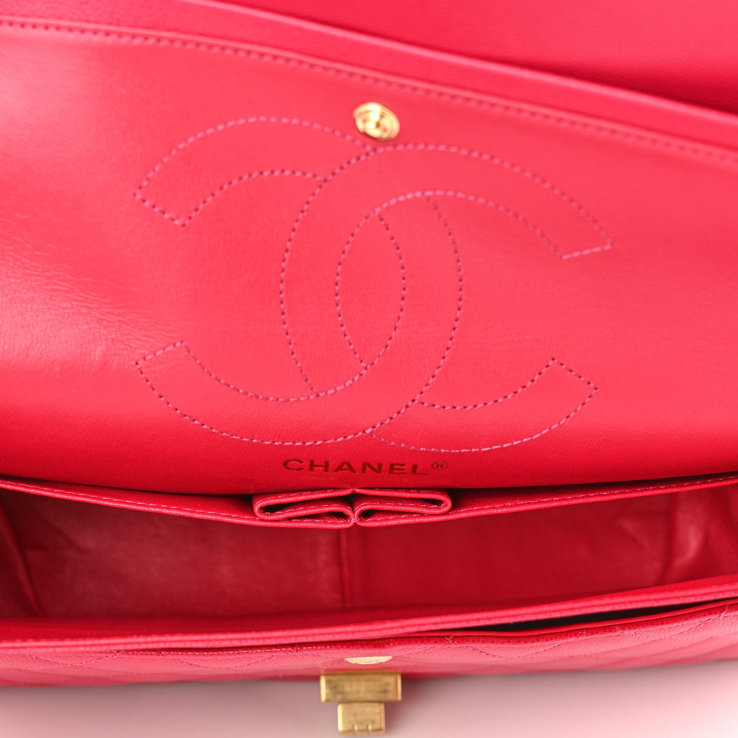 Chanel Caviar Quilted 2.55 Reissue 226 Flap Fuchsia 5 of 10