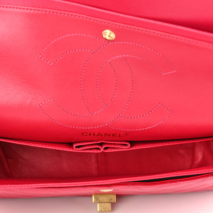Chanel Caviar Quilted 2.55 Reissue 226 Flap Fuchsia 5 of 10