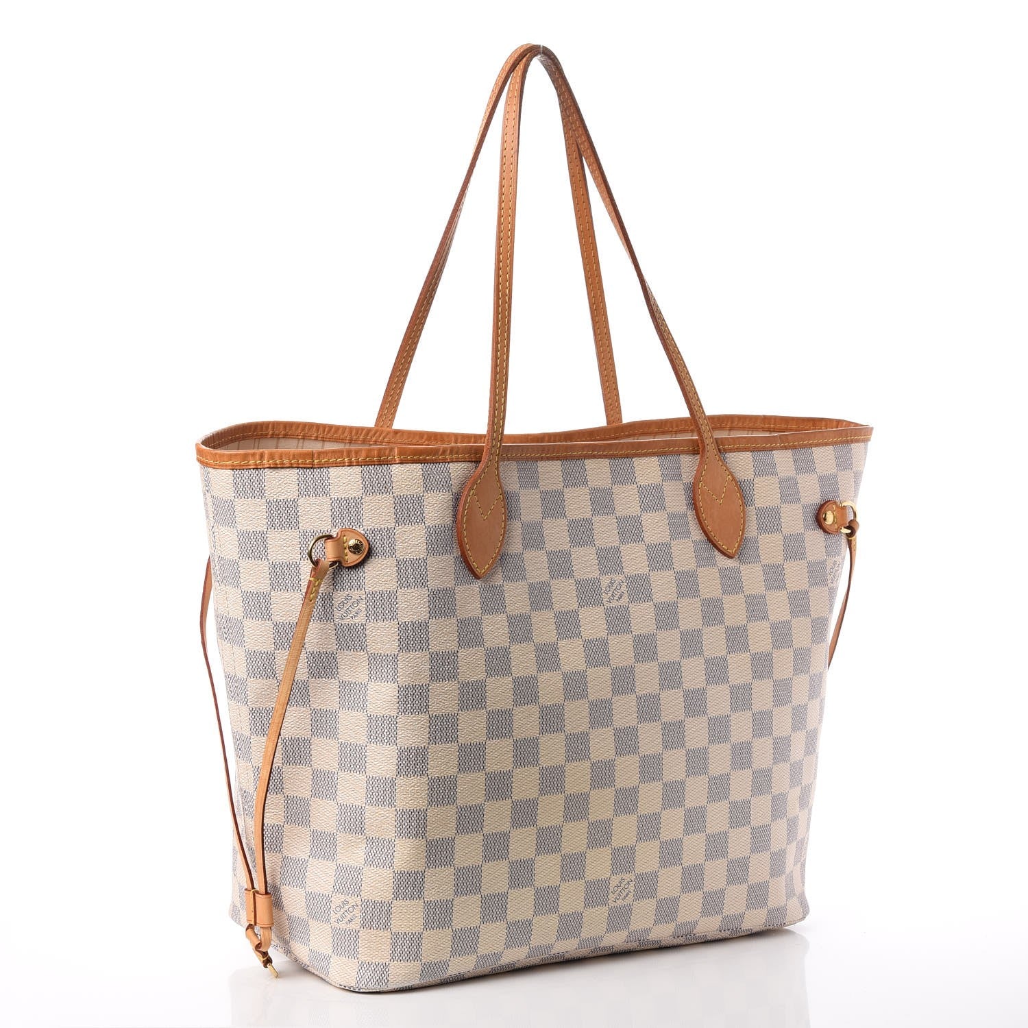 Louis Vuitton Damier Azur Neverfull MM 3 of 20