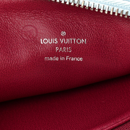 Louis Vuitton Lambskin Embossed Monogram Coussin PM Bleu 6 of 9