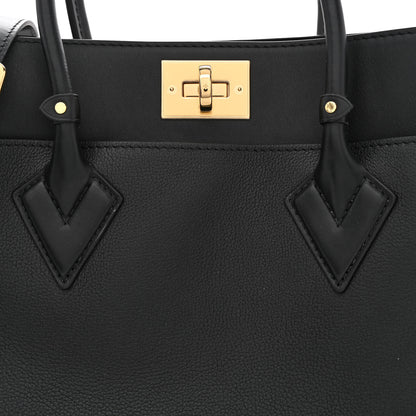 Louis Vuitton Calfskin Monogram Tufting On My Side Black 7 of 10
