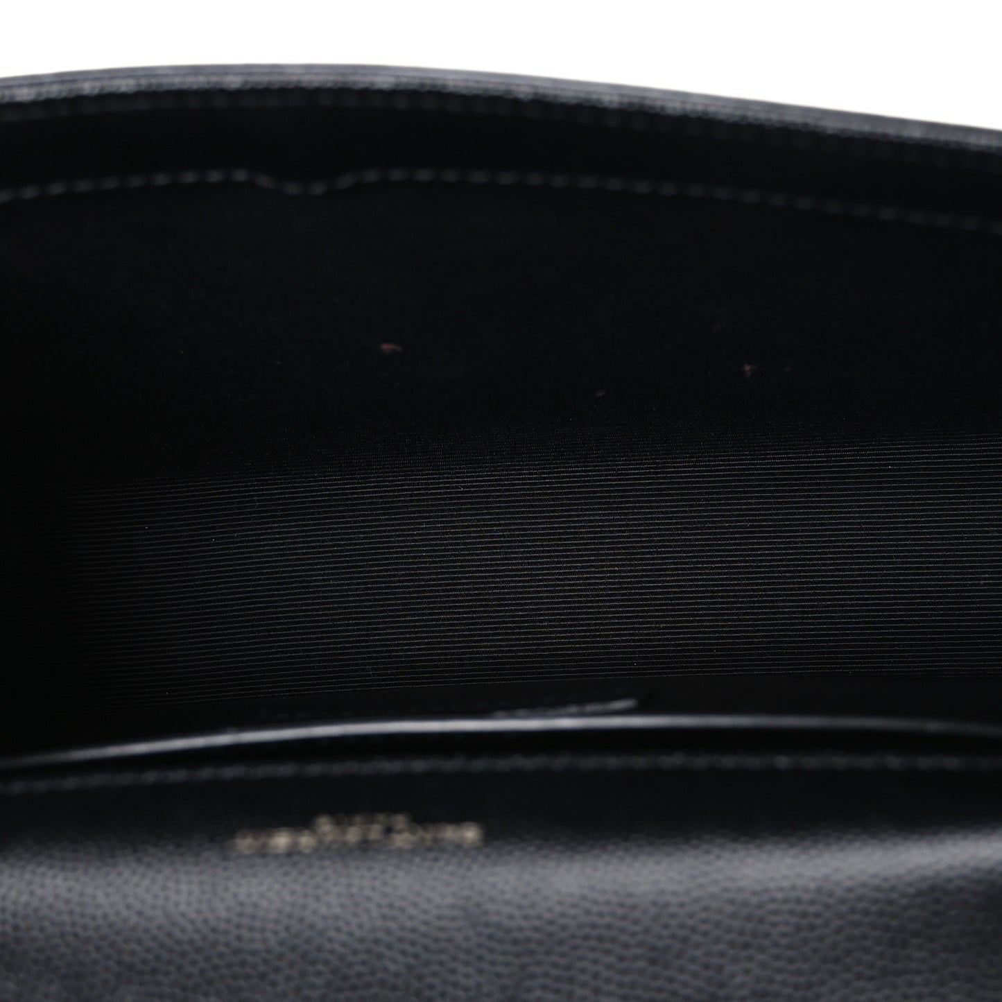 Grain De Poudre Small Monogram Monochrome Kate Satchel Black