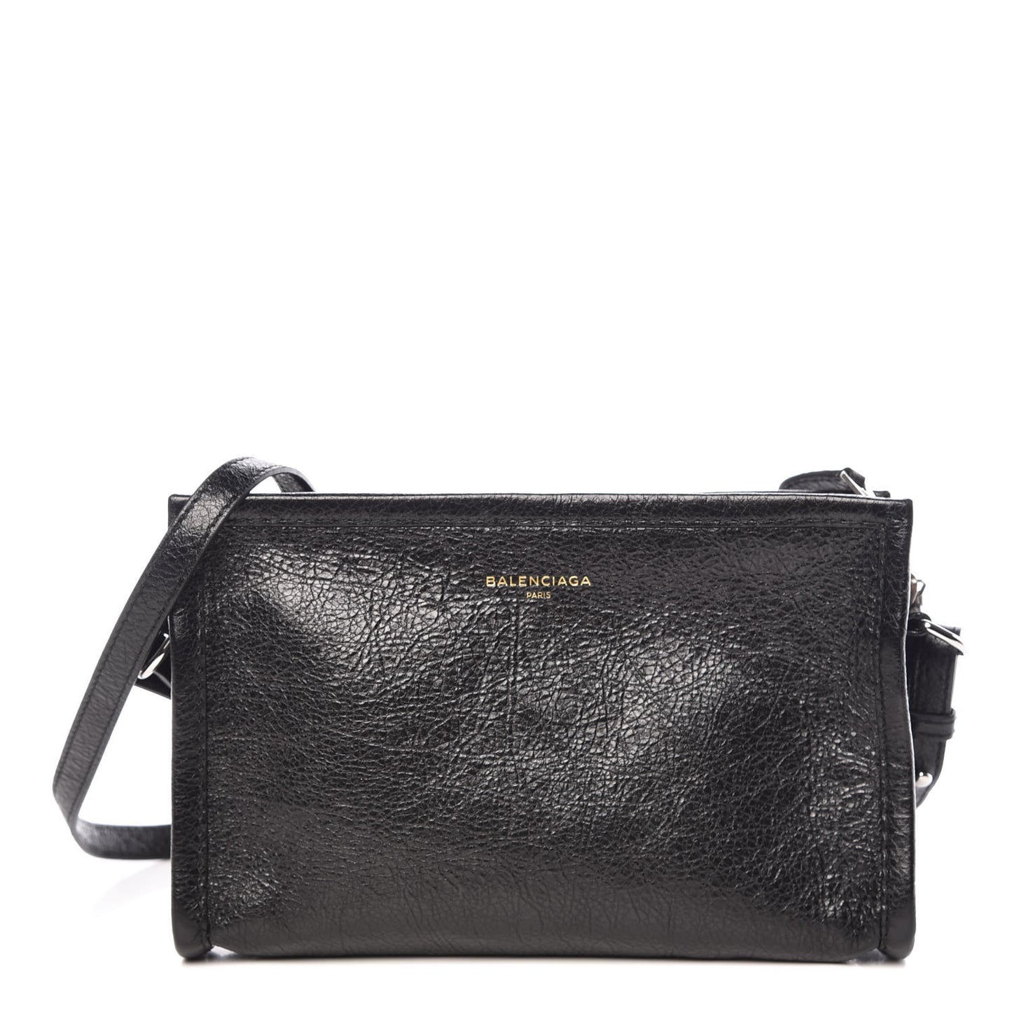 Agneau Bazar Pochette Crossbody Black