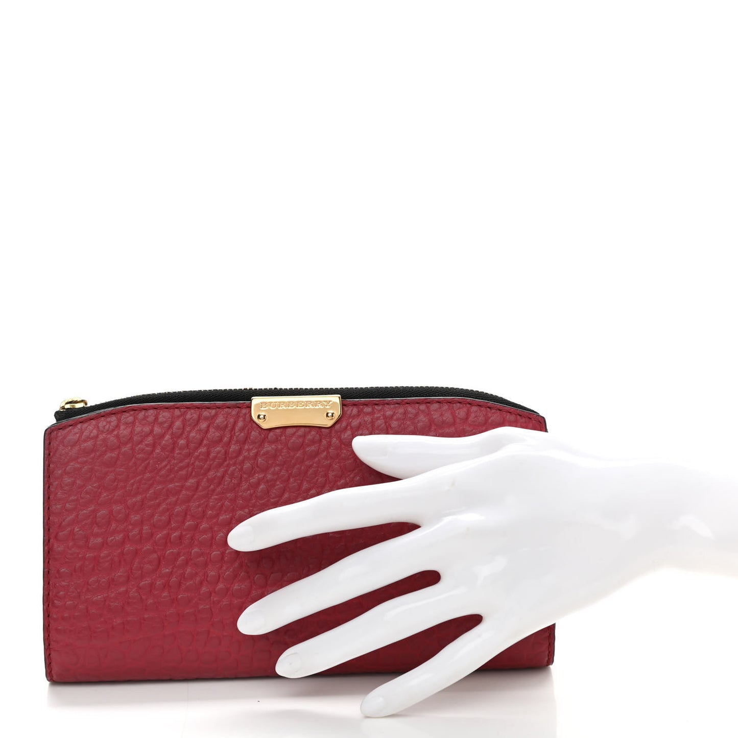Heritage Grain Alvington Continental Wallet Damson Magenta