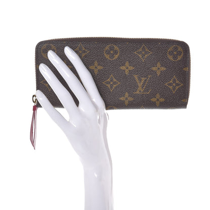Louis Vuitton Monogram Clemence Wallet Fuchsia 2 of 8