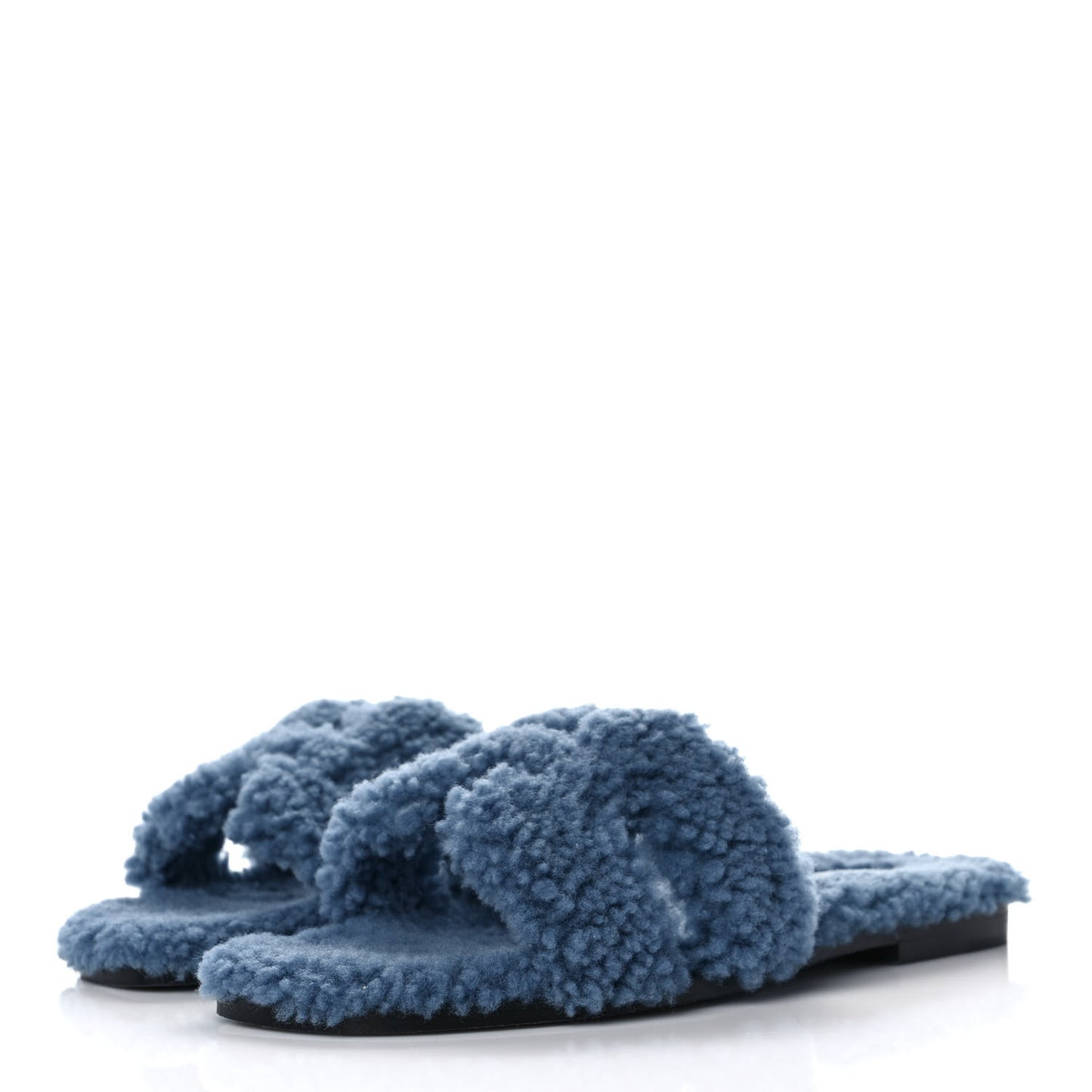 Woolskin Oran Sandals 38.5 Bleu