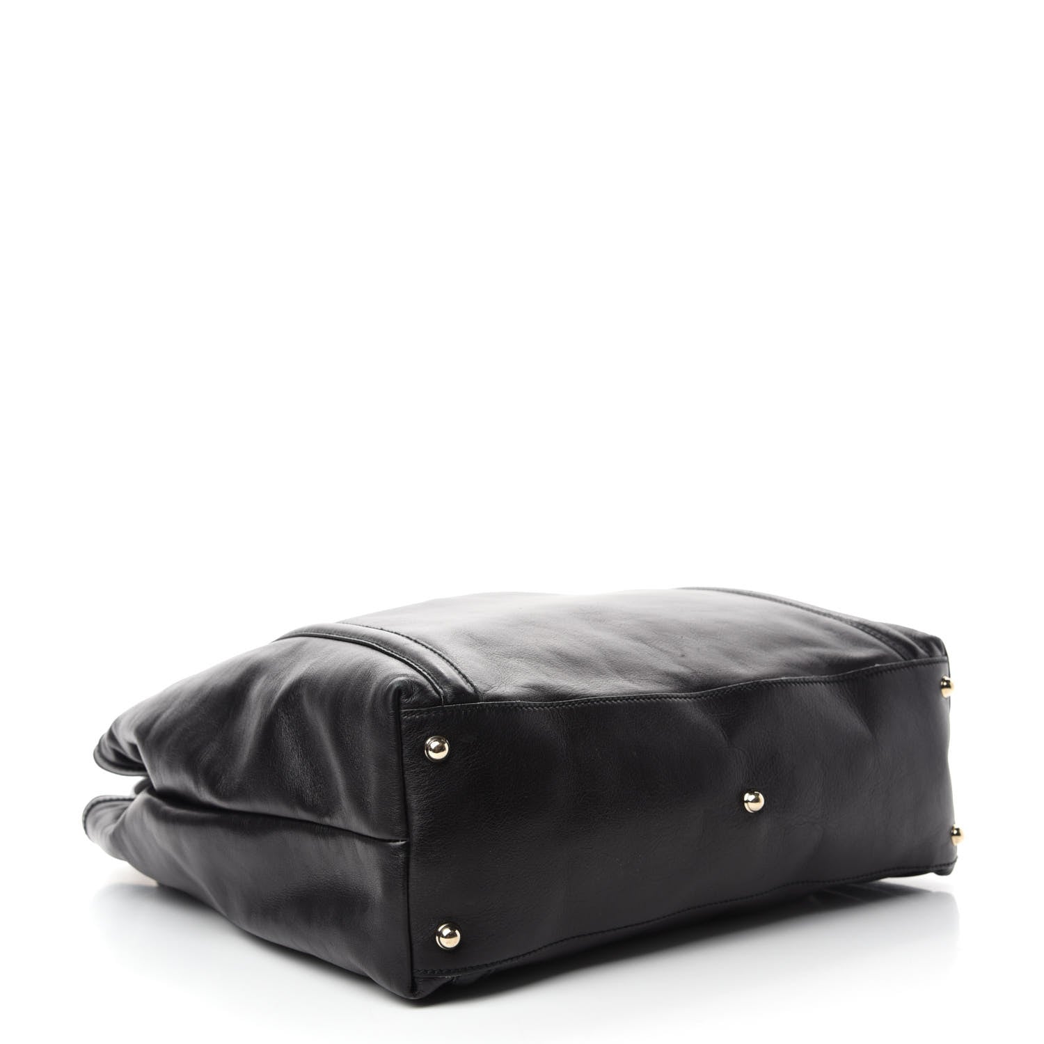 Gucci Calfskin Large Britt Shoulder Bag Black 4 of 10