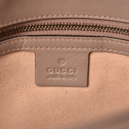 Gucci Calfskin Matelasse Medium GG Marmont Shoulder Bag Porcelain Rose 8 of 10