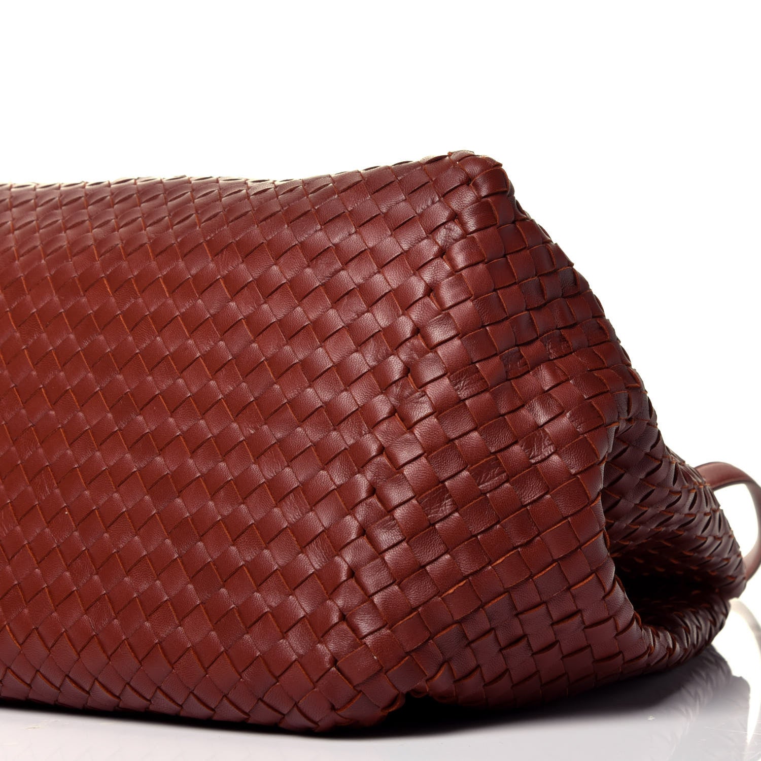 Bottega Veneta Nappa Intrecciato Large Seamless Tote Burnt Red 10 of 10