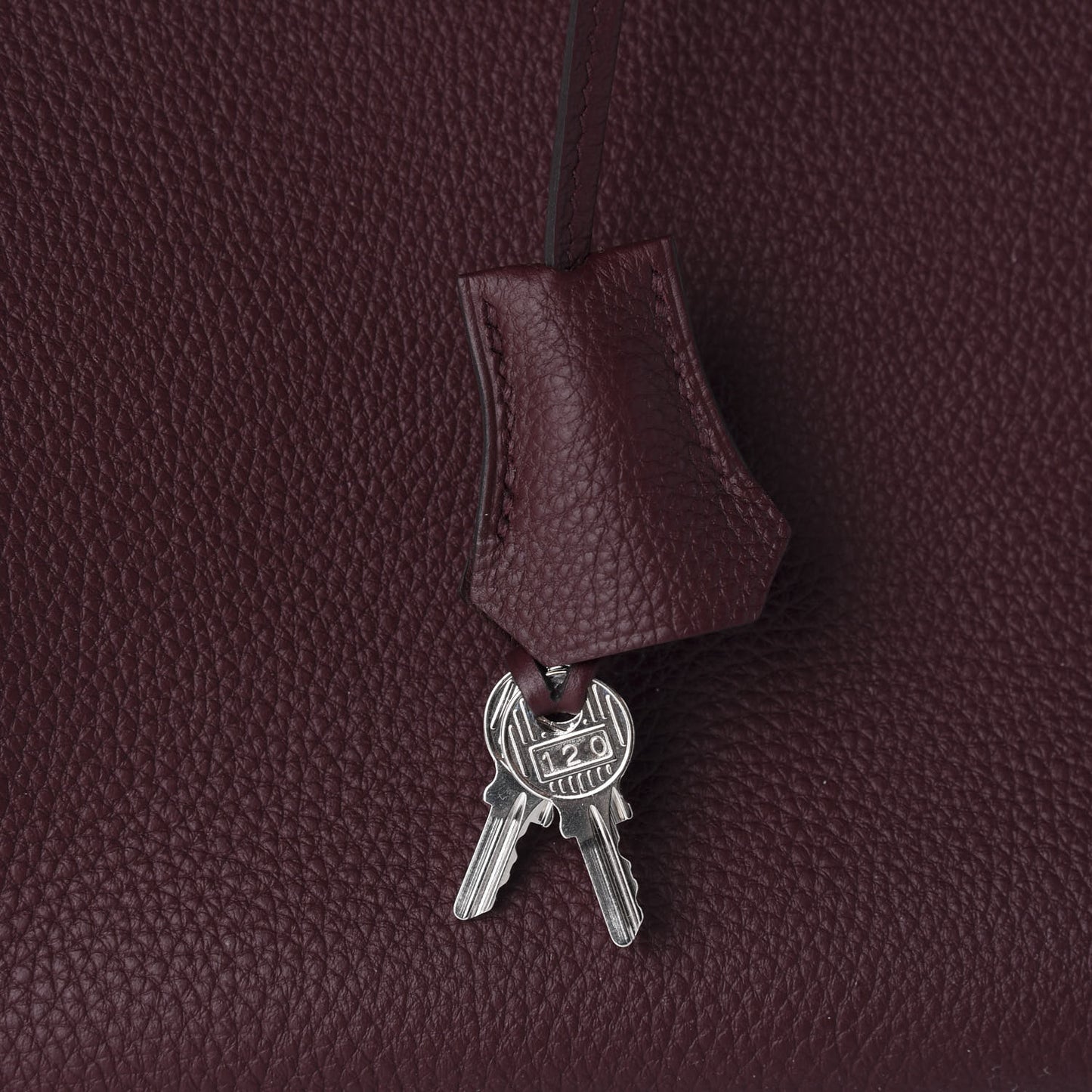 Togo Birkin 35 Bordeaux
