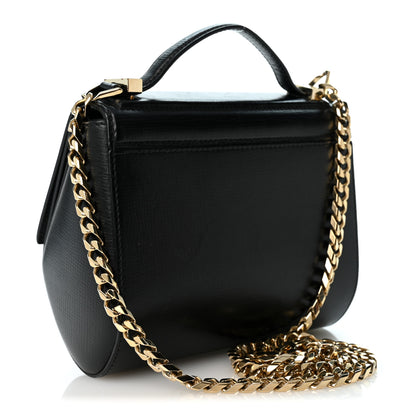 Givenchy Textured Calfskin Mini Pandora Box Chain Crossbody Bag Black 3 of 10