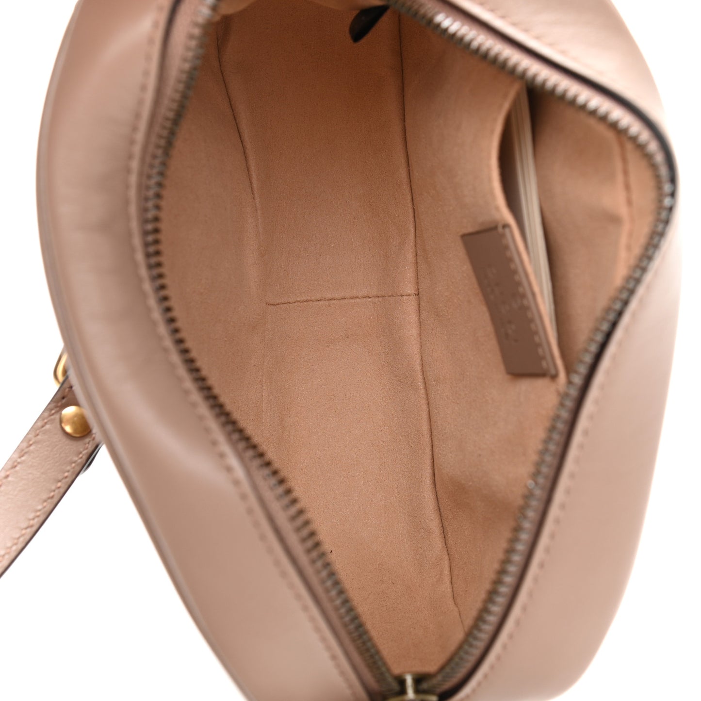 Calfskin Matelasse Mini GG Marmont Chain Shoulder Bag Porcelain Rose