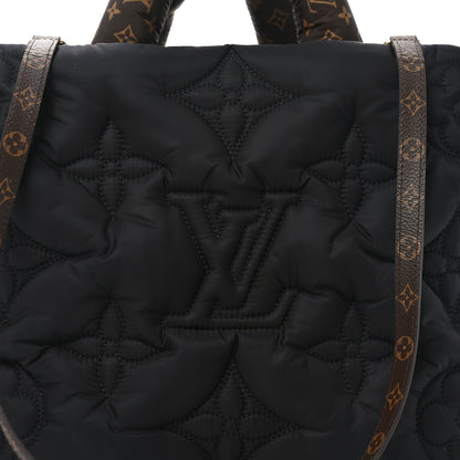 Louis Vuitton Econyl Monogram Pillow Giant Onthego MM Black 7 of 9