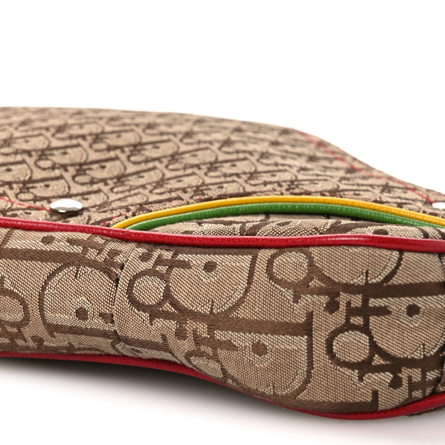 Christian Dior Monogram Rasta Saddle Pochette Beige 10 of 14