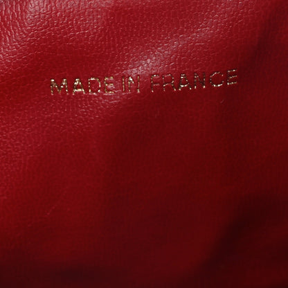 Chanel Caviar Vanity Cosmetic Case Red 7 of 16