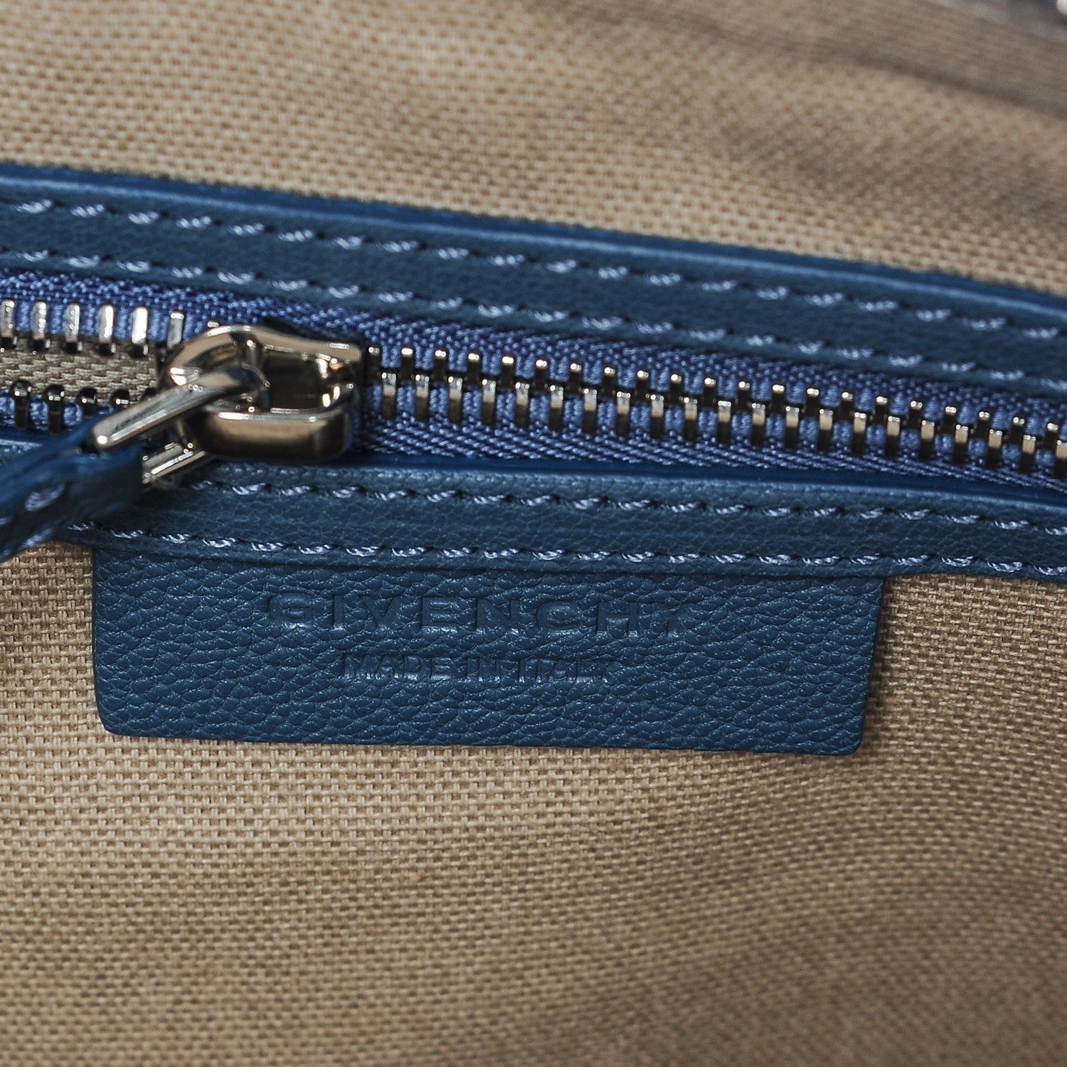 Givenchy Sugar Goatskin Medium Antigona Mineral Blue 6 of 6